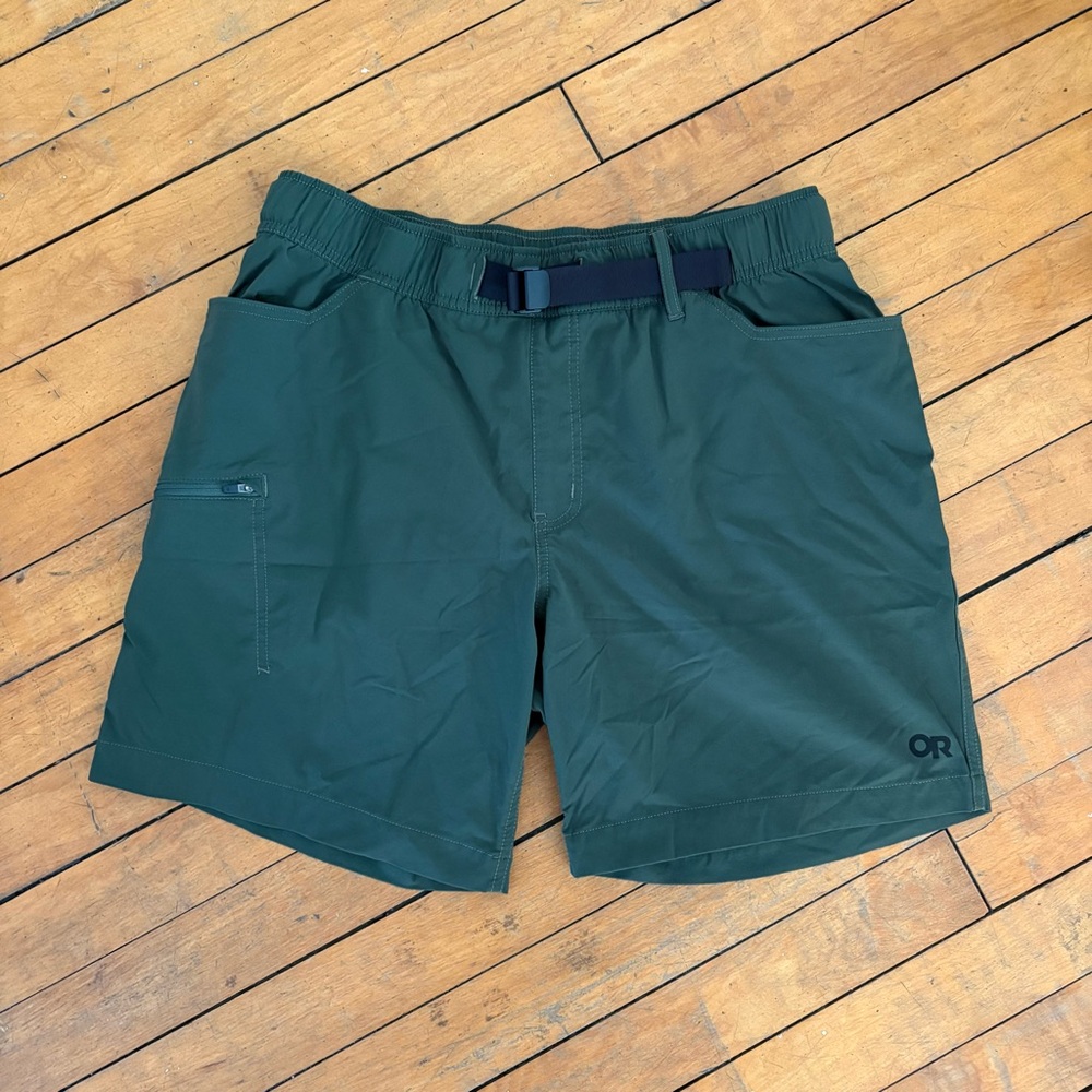 Outdoor Research Men's Green Shorts